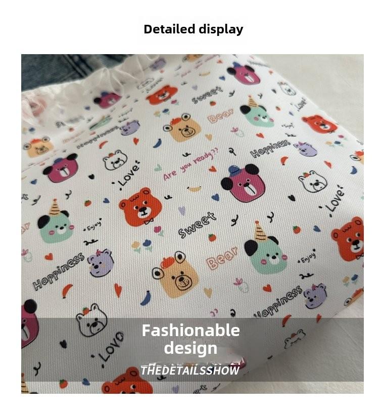 Product Introduction of Sewing Line Magnetic Snap Spring 2025 Women's Bag Shoulder Bag Personality Trend Large Capacity 1