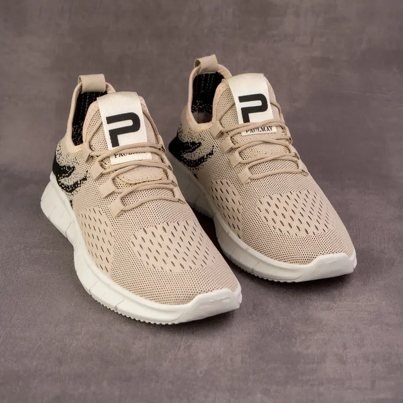 PAULMAY Sepatu Sneakers Pria Tokyo Series - Black Casual Shoes 7