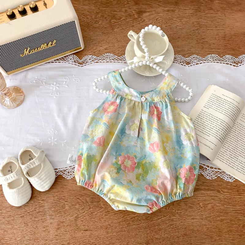 Product Introduction of Baby Girls Newborn Baby Romper Toddler Infant Jumpsuit Sleeveless Outfits Bodysuit Clothes 18