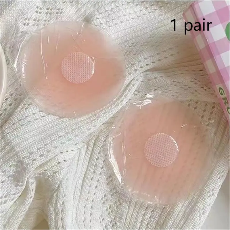 Miếng Dán Che Núm Vú, Có Thể Tái Sử Dụng, Dành Cho Phụ Nữ, Cánh Hoa Ngực, Miếng Dán Ngực, Có Hộp, Silicon Vô Hình, Tự Dính, Dán, Thích Hợp Cho Áo Ngực Và Đồ Lót, Hàng Mới Về 7