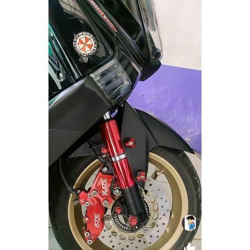 Product Introduction of Paket komplit cover shock/Pengaman shockbreaker depan belakang plus Jalu As motor Yamaha Nmax old/new 9