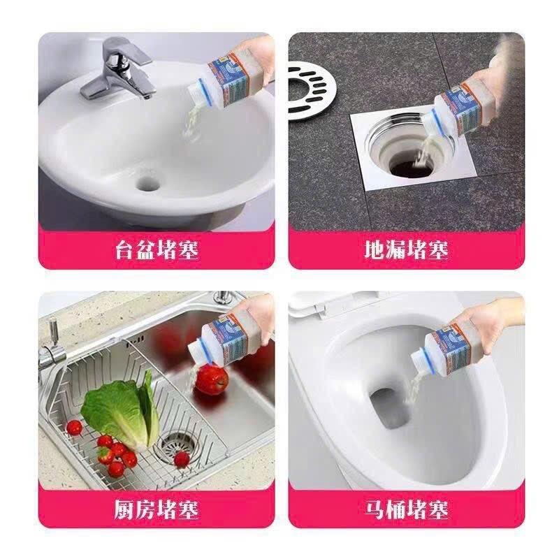 Bột thông cống đa năng set 2 lọ - Xử lý tắc cống hiệu quả 5