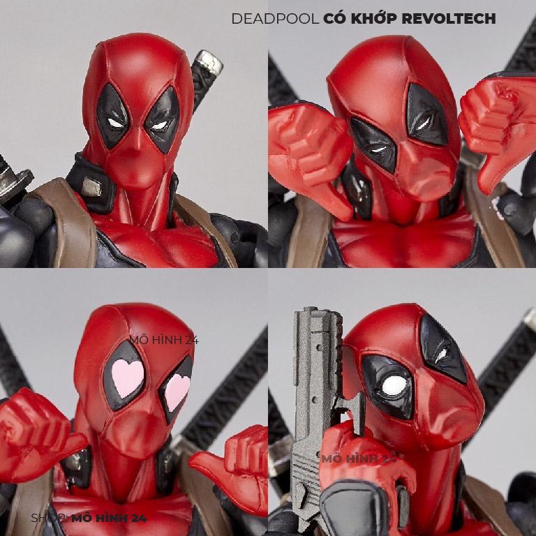 Product Introduction of Mô Hình Deadpool Có Khớp Cử Động Revoltech Full phụ kiện 16cm Figure Dead Pool Amazing yamaguchi figure complex marvel 26