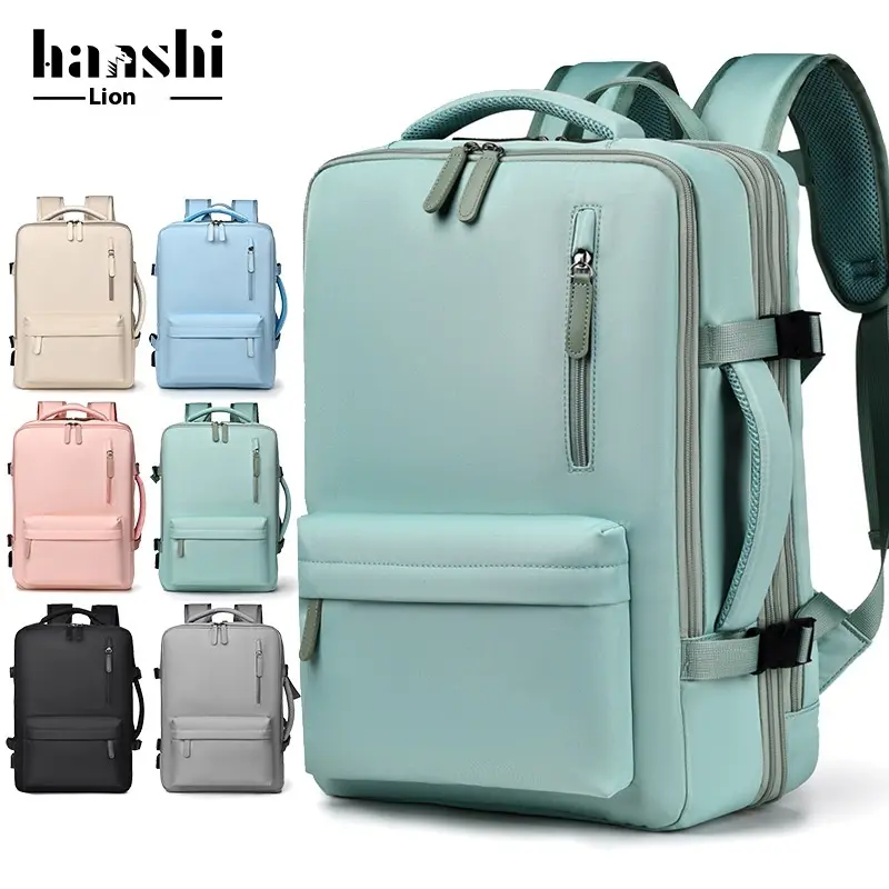 Large Capacity Men's Backpack High-Grade Travel Women's Backpack Fashion Waterproof Computer Bag Multi-Functional Backpack