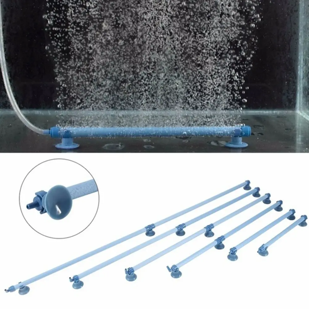 Fish Tank Aquarium accessories tube Air Bubble Wall Aeration Tube Oxygen air Pump Accessories Air Diffuser Aquarium bubbler