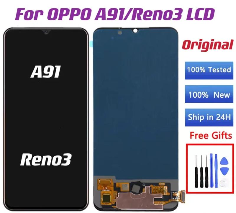 Product Introduction of 6.4"The screen is suitable for oppo A91 Reno3 screen assembly mobile phone LCD glass inside and outside display touch screen 22