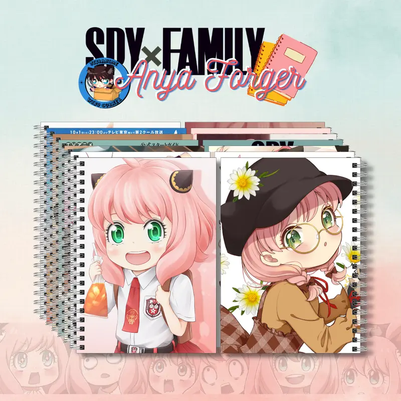 note book spy x family / note book anya forger / buku catatan 1