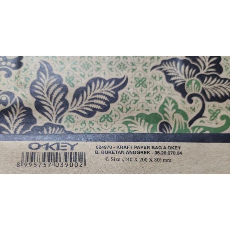 PAPER BAG MURAH KUAT OKEY (KIKY) | PAPER BAG BATIK (ISI 10 PCS) 1