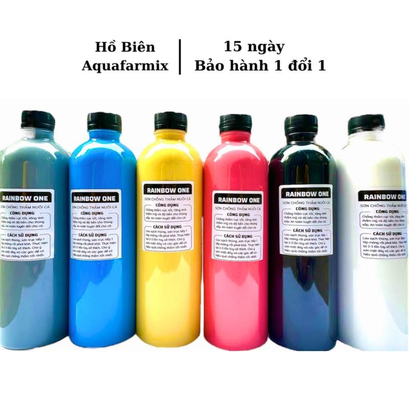 Rainbow One Sơn Chống Thấm dùng cho thùng xốp Mua 2 chai Tặng 1 chai