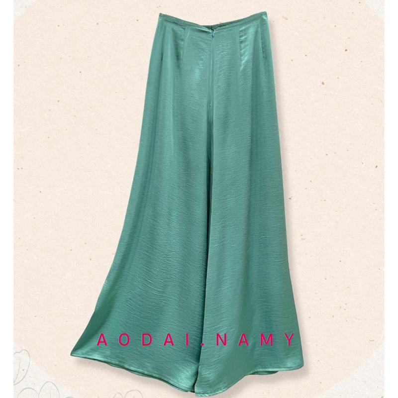 Quần Áo Dài Cách Tân May Sẵn NAMY Lụa Tây Thi Mềm Mịn Thoáng Mát Đủ Màu Size XS Đến 2XL AD1033 1
