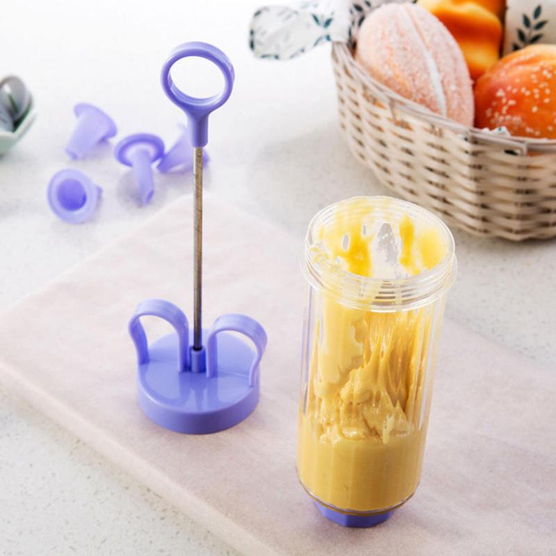 Product Introduction of Portable Cookie  Versatile  Easy To Clean Flower Mounting  Multi-Functional Adjustable Cookie Mold for Home Baking Professional Bakery Diy 2
