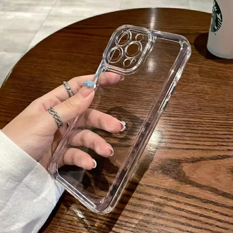 Softcase Cocok Untuk HP REDMI NOTE 5 / NOTE 5 PRO Case Casing Cover Handphone Silikon Clear Bening Transparan  Bahan Lentur 4