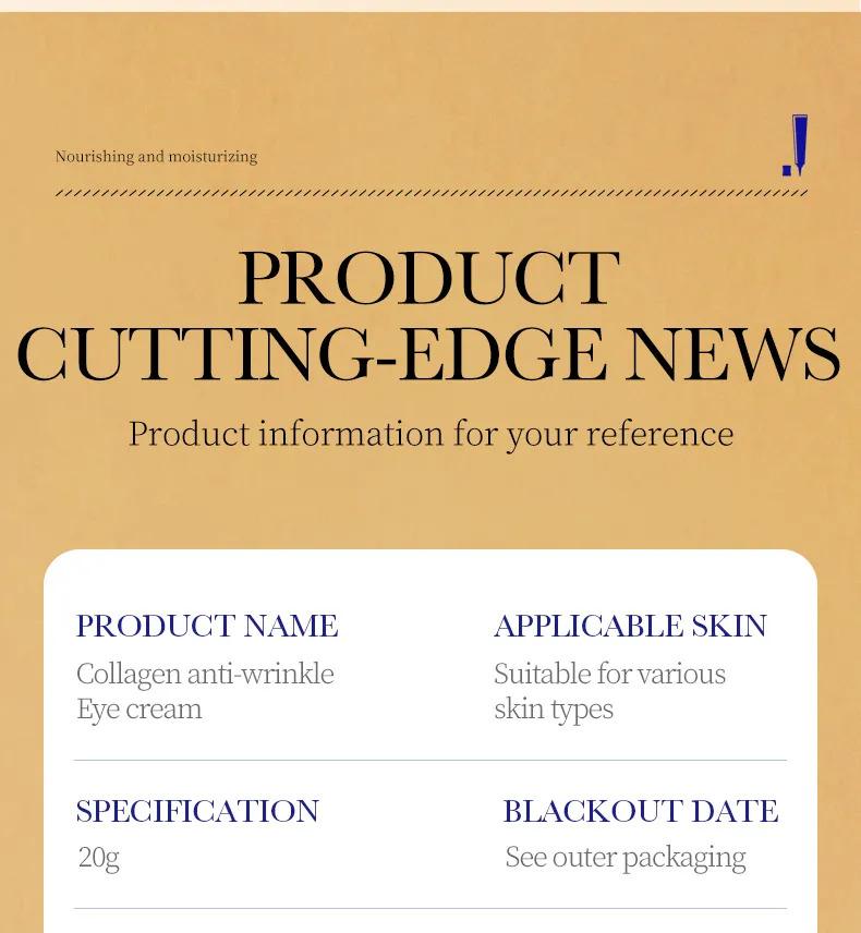 Product Introduction of Kem Mắt Collagen, SADOER, Chống Lão Hóa, Giảm Nếp Nhăn, Quầng Thâm, Bổ Sung Retinol, 20g 21