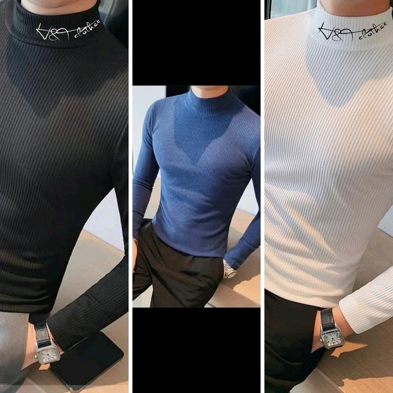 Áo thun nam dài tay tập gym, tập thể thao, đi chạy, mặc ấm chất liệu thun tăm mềm co giãn thoải mái THÊU CỔ ÁO Menswear aokhoac áo khoác whenever 5
