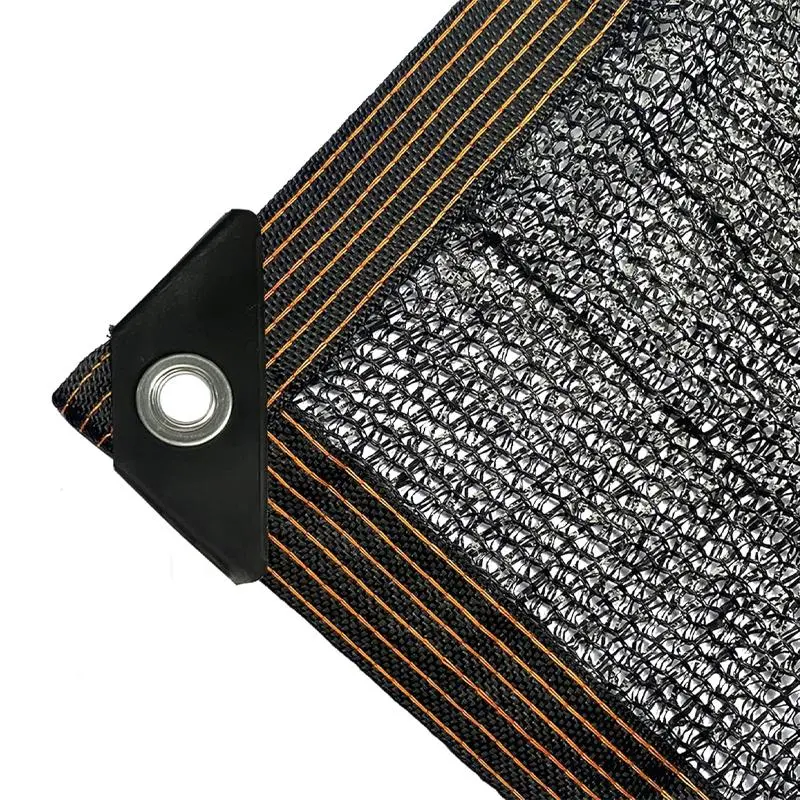 65% Black Shade Cloth, Durable Mesh Tarp with Grommets, Garden Sunblock Shade Cloth for Plants Cover, Greenhouse, Barns Kennel, Patio, Tomatoes 6