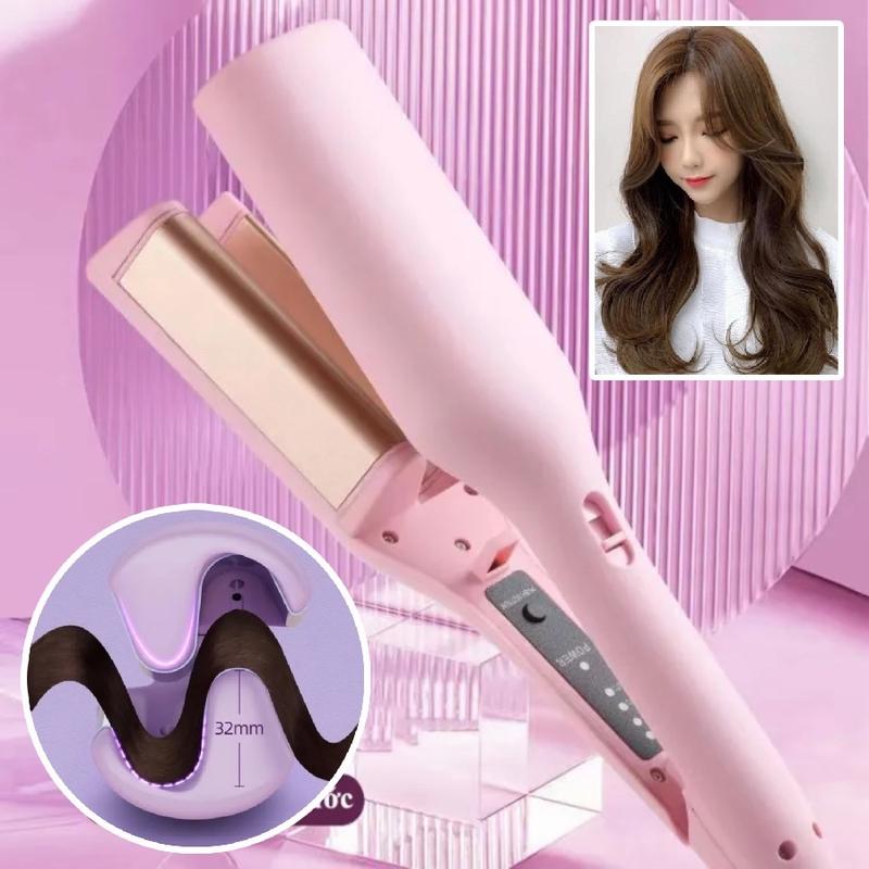 ( HCM-HN )Máy Uốn Tóc Xoăn Sóng Nước Hippie 32mm Chất Liệu Gốm Sứ Ceramic , Máy Làm Xoăn Sóng Nước Chỉnh Nhiệt tiện ích lượcđiện seemee mayu ontocxoansongnuochippie may dap mayuon xoansongnuoc