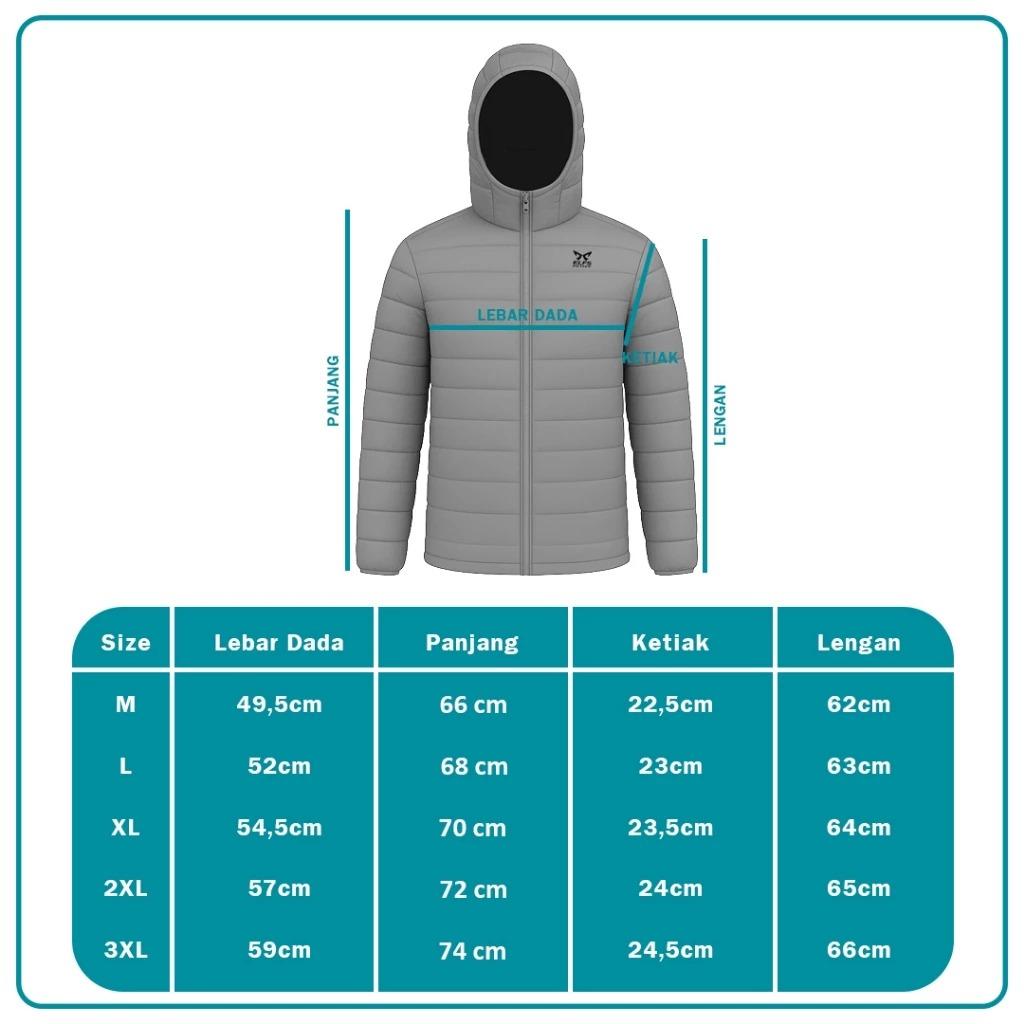 Elfs Active GENTOO Down Hoodie - Jaket Bulu Angsa Pria Ultra Light UL