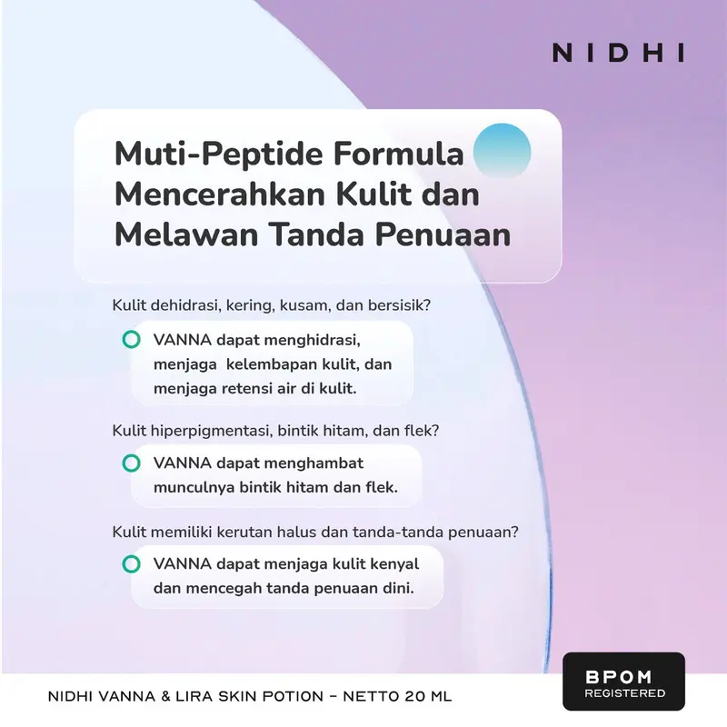 NIDHI VANNA & LIRA SKIN POTION BUNDLING PACKAGE (20 ml) 1