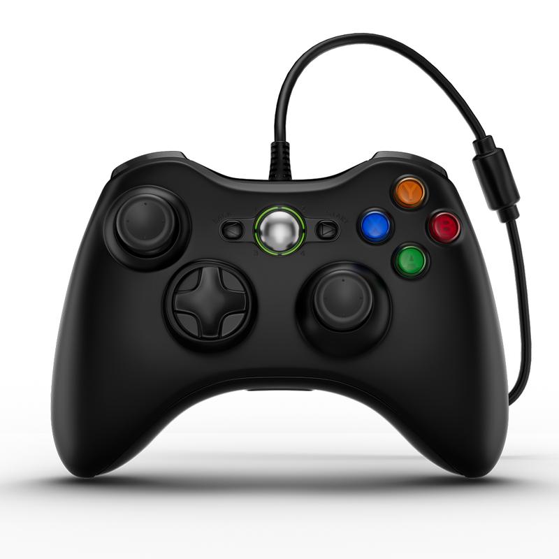 Wired Controller For Xbox 360/PC Windows, 5.9ft Cord, USB connection ...