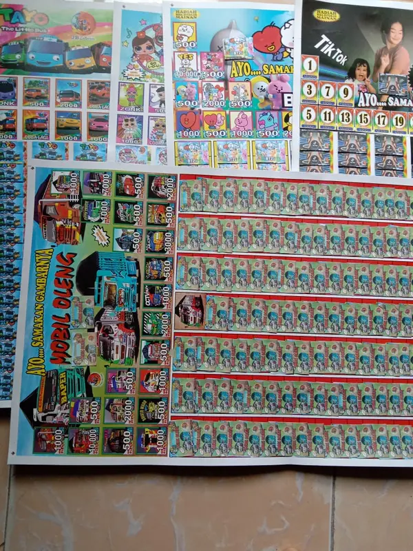 MAINAN SAMAKAN GAMBAR ISI 5 LEMBAR CAMPUR MOTIF Toys 3