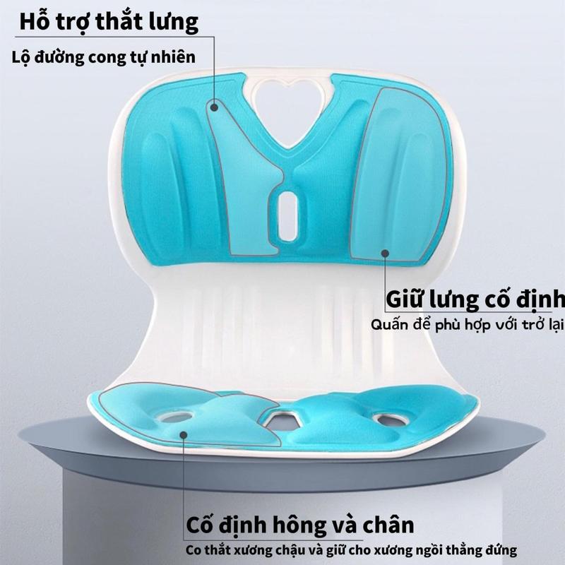  Đệm Ghế Miếng Lót Mông Miếng Lót Văn Phòng Ít Vận Động Hiện Vật Miếng Ký Túc Xá Sinh Viên Lớp Học  Miếng Đệm Lưng Ergonomic Lưng Ghế Điều Chỉnh Tư Thế Ghế Giúp Ngồi Thẳng Ghế Văn Phòng Thích Hợp Cho Trẻ Em  Nhân viên Văn phòng Sinh viên 