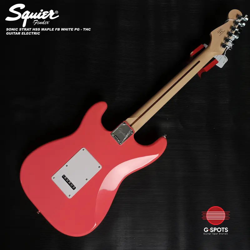 SQUIER SONIC STRATOCASTER HSS MAPLE FB GUITAR ELECTRIC - THC 4