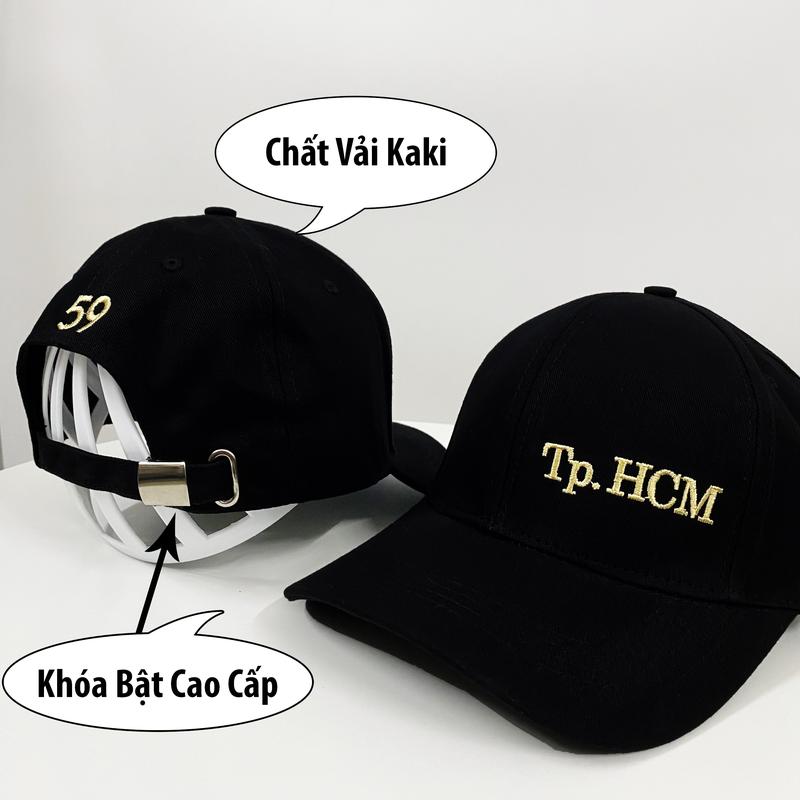 Mũ lưỡi trai cặp đôi thêu tên Tỉnh Hot Trend 2024