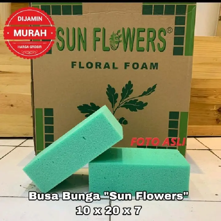 BUSA SUNFLOWER busa savana busa floral foam kering gabus bunga box dry Dekorasi