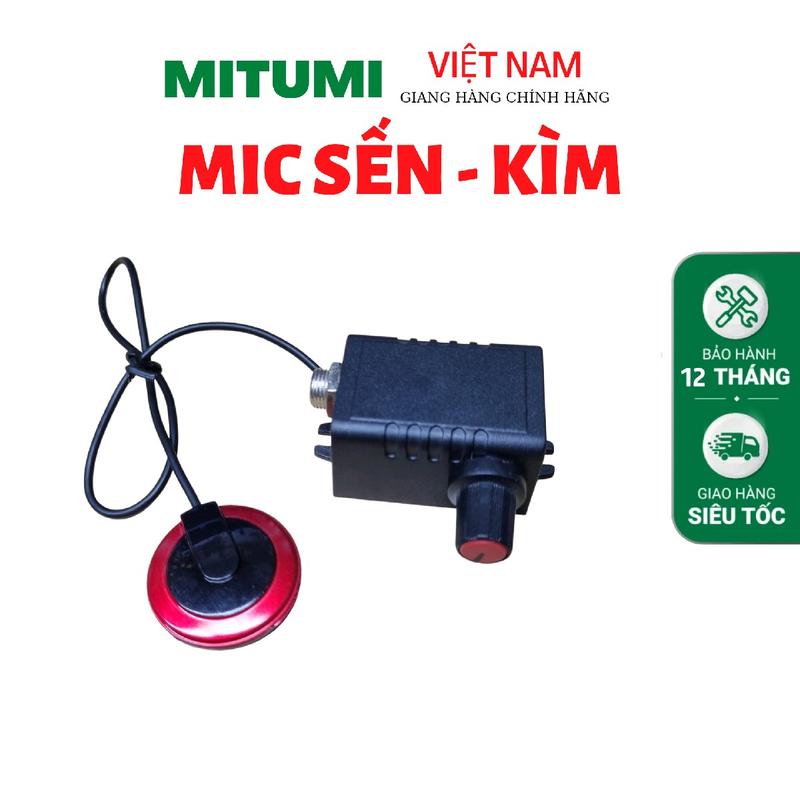 Mic cho đàn Sến - Kìm - Nguyệt - Tranh - Guiar Mitumi, có chiết áp chỉnh to nhỏ, tiếng ấm, âm hút mạnh