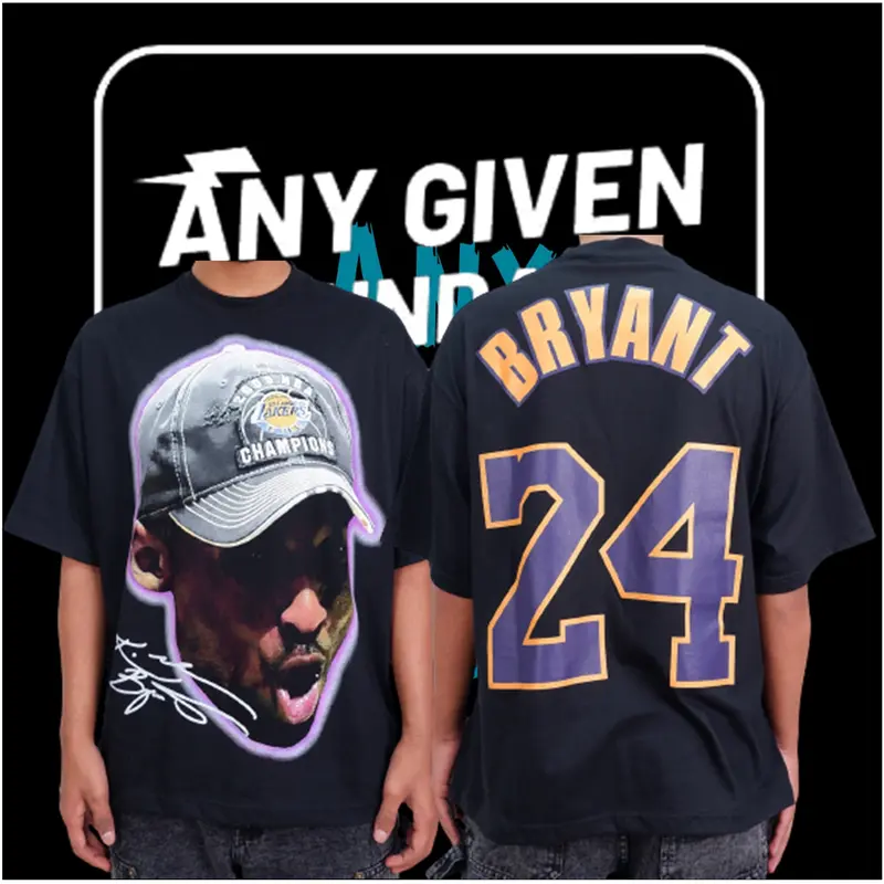 Kobe Bryant Tshirt Big Oversize Kaos Vintage Any Given Sunday 0