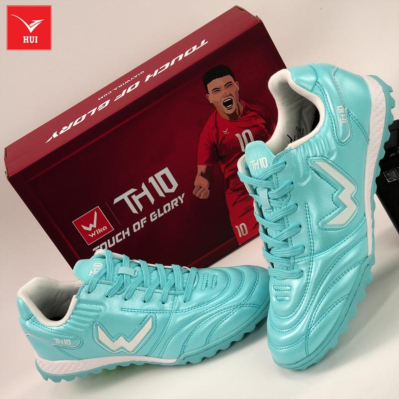 Giày bóng đá Wika Tuấn Hải TH10 NEW 2025 (Tặng lót giày + Bình xịt khử mùi + Tất dệt kim Húi + Băng cuốn)