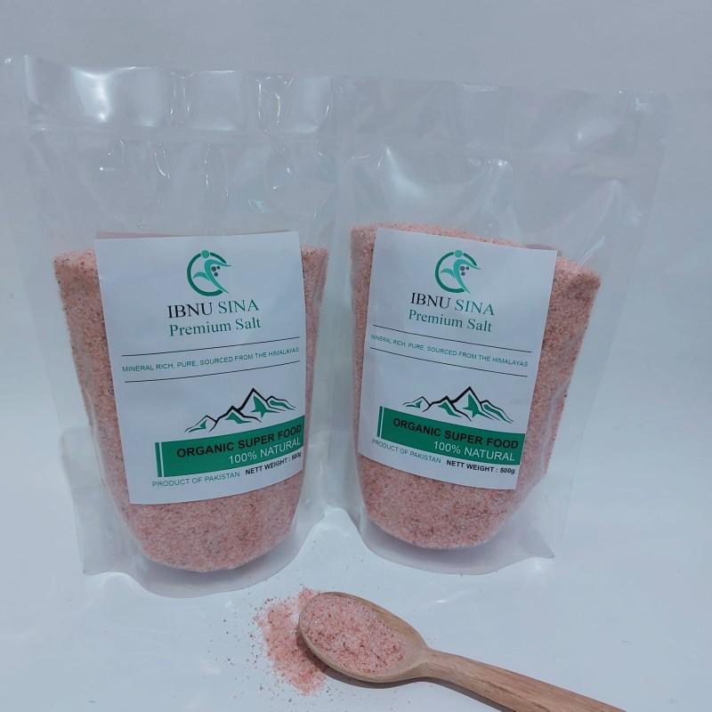 Product Introduction of (Asli)Garam Himalaya Ibnu Sina 1 kg Original Himalayan Pink Salt Pure Super Fine Natural Organic Premium Himalayan Salt 1kg 5