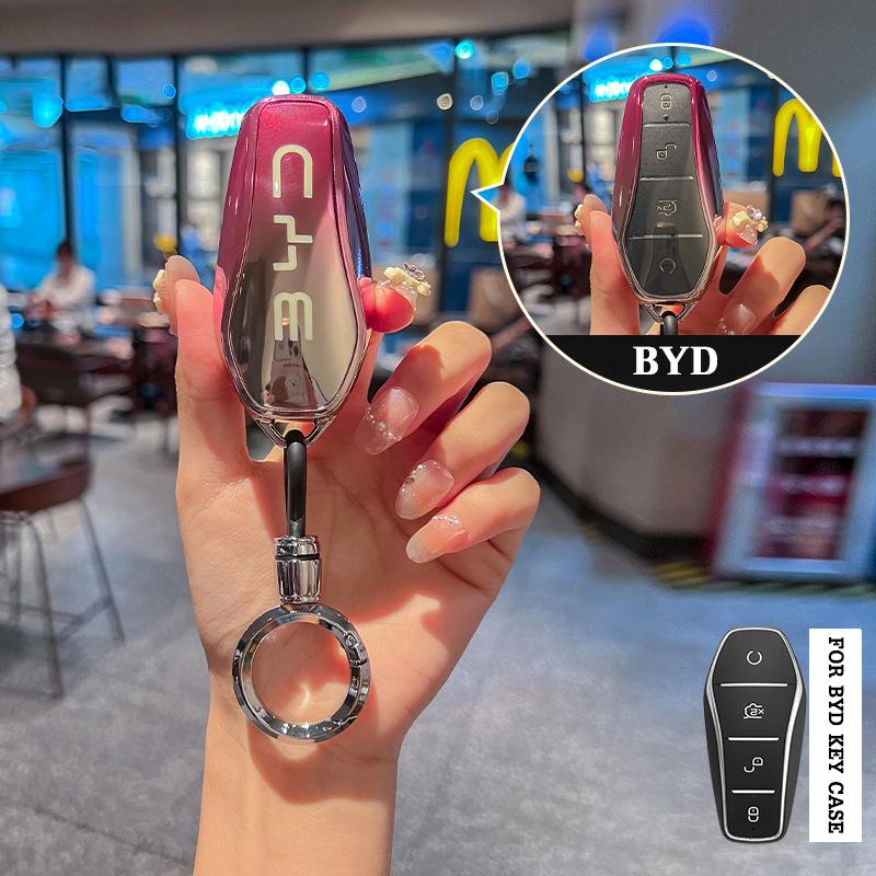 Product Introduction of BYD Atto 3  Dolphin Seal Dolphin Mini Car TPU Remote Key Cover 28