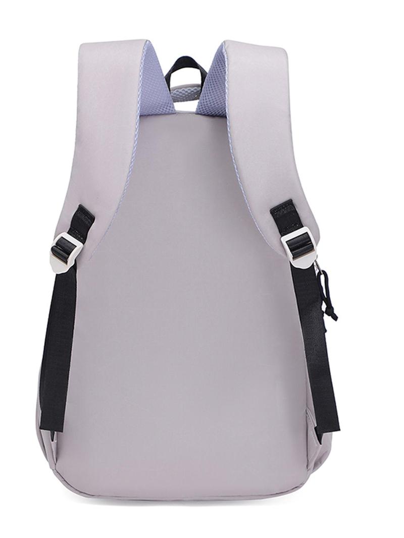 Product Introduction of Fashion Cartoon Pattern Backpack with Coin Purse, Casual Large Capacity Student School Bag, Travel Backpack for Women & Men 5