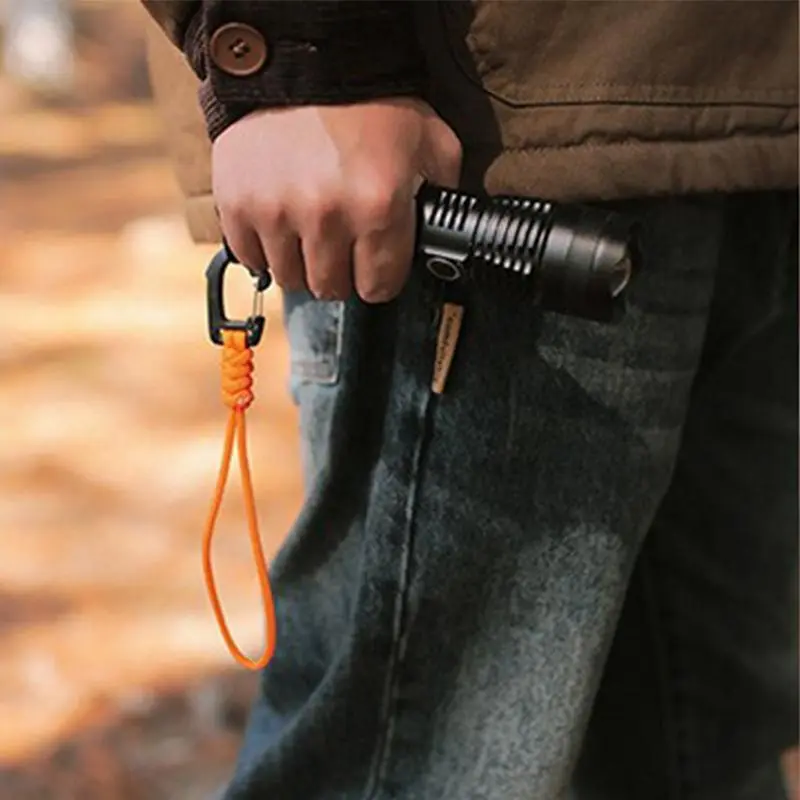 Multi-functional Buckle, Portable Anti-lost Wrist Hook, Triangle/Oval Quick-hang Keychain Hook, Outdoor Camping Hanging Buckle 4