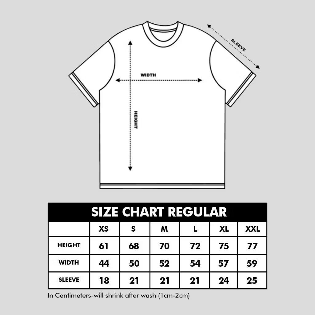 [BUY 1 GET 2] Beli 1 Dapat 2 Kaos Best Seller (PYRAMID BLK & LOGO CENTER) Lengan Pendek Kaos Pria Katun 24s