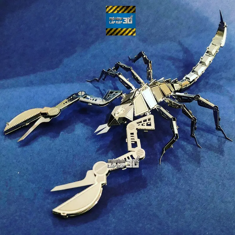 Mô hình 3D kim loại lắp ráp Bọ cạp Scorpion _ Chưa lắp 0