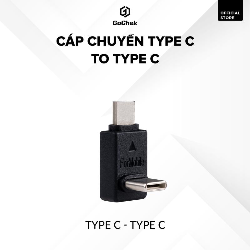 Đầu chuyển đổi chữ L từ TYPE C qua thiết bị khác dành cho mic GoChek Phụ Kiện Nghe Nhạc