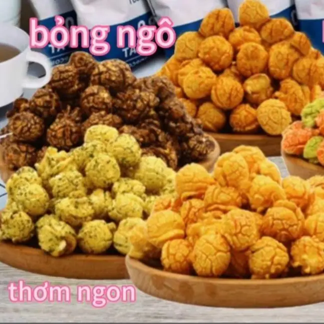 1kg  Bỏng ngô-bắp rang thơm ngon giòn 1