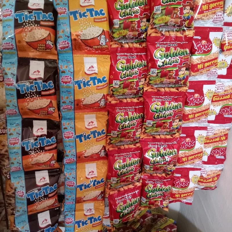 tictac Spix mi goreng golden chip 1 renteng isi 10pcs - TikTok Shop ...