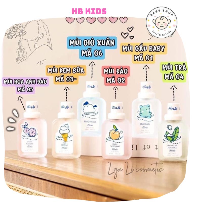 Nước Hoa Hanlu Cho Bé Xịt Thơm Quần Áo