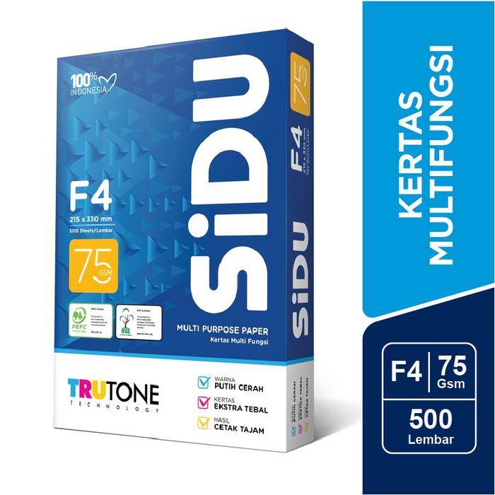 Gambar SiDU Kertas Fotocopy  75 GSM F4 - Spesifikasi dari SiDU Official Kab. Bogor Tokopedia