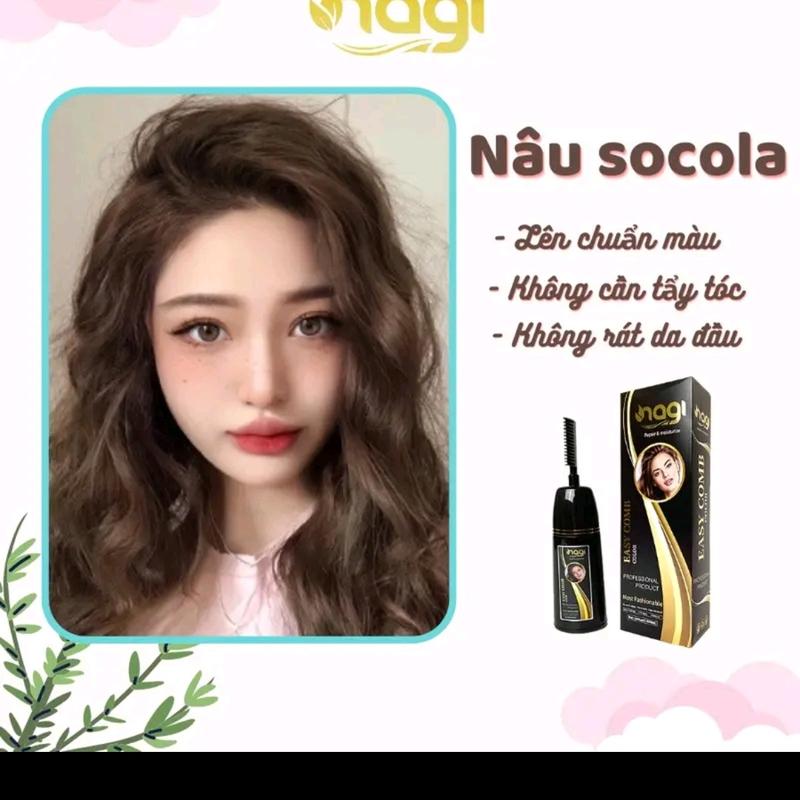  DẦU GỘI NHUỘM TÓC NAGI MÀU NÂU SOCOLA 07 