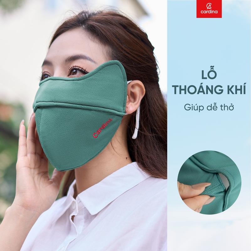 [BÁN LẺ 1C] KHẨU TRANG NỮ 3 LỚP  - Chống nắng, Chống UV, Lọc không khí, Ngăn bụi mịn Phụ Kiện Accessories, Women Che Mặt 1