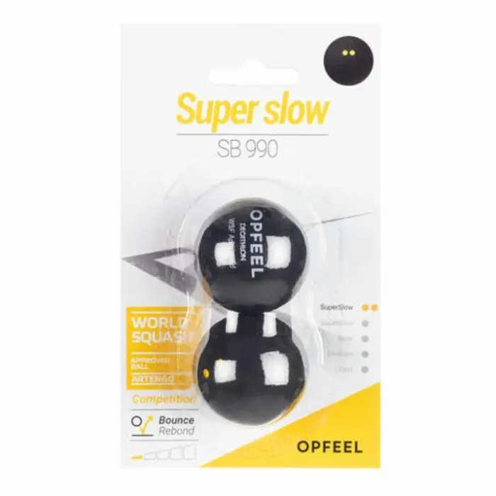 Bola Squash Ball twin-pack Super Slow SB990 0