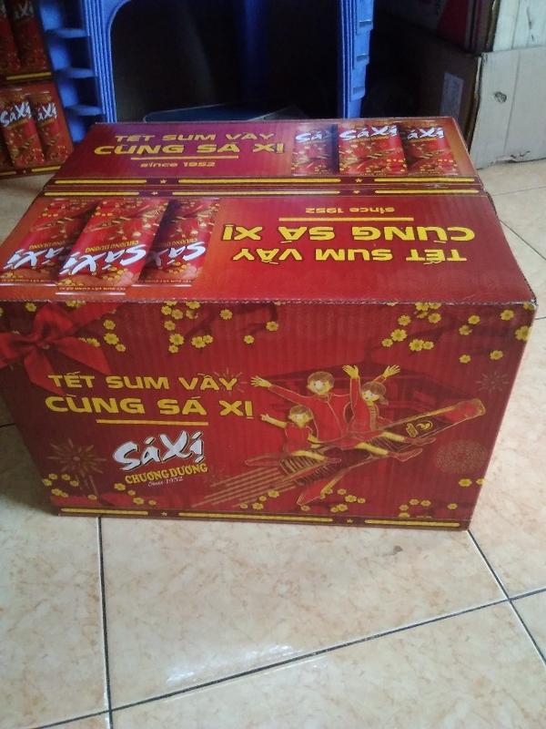  Thùng 24 Lon Xá Xị Chương Dương Mẫu Tết 330ml và 24 chai 390ml 