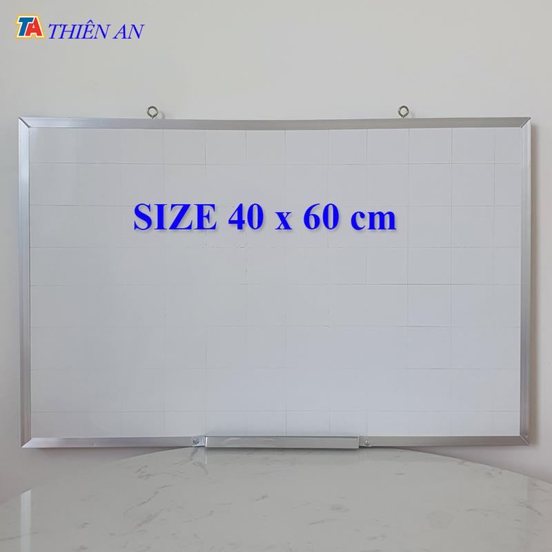 Bảng Viết Bút Lông Bảng Trắng Viết Bút Lông Treo Tường SIZE 40x60 cm - Bảng Mica Trắng Viết Bút Lông Thiên An