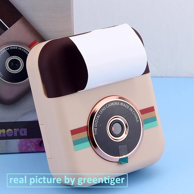 Product Introduction of HD Instant Camera Video Recording Dual Lens Thermal Paper Photo Printing Birthday Gift Boys Girls Toys Digital Kids Camera 8