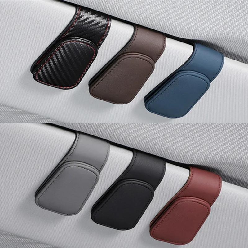 Product Introduction of Car Eyeglass Holder, Glasses Storage Clip, Auto Interior Organize Accessories, Car Sunglasses Holder 25