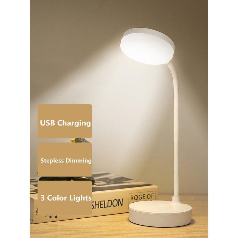 [Miễn phí vận chuyển] Giao hàng 24h, đèn bàn LED (model sạc 4000XH), 3 chế độ đèn LED thông minh, đèn ngủ ánh sáng trắng ấm chuyển đổi 3 cấp độ, đèn LED, đèn bàn thích hợp học tập, đọc sách, làm việc, chống cận thị cách thức